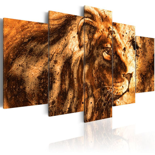 Wandbild - Beautiful Lion