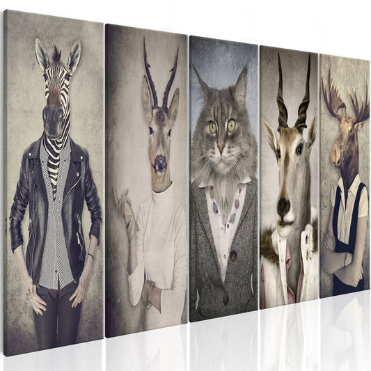 Wandbild - Animal Masks I