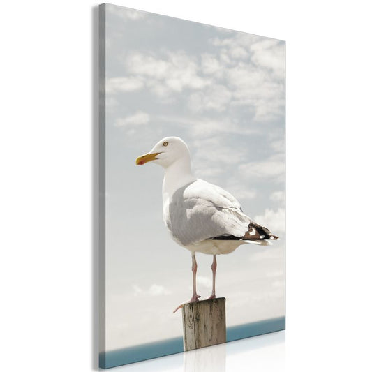 Wandbild - Seagull (1 Part) Vertical