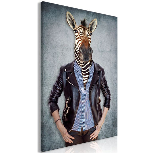 Wandbild - Zebra Ewa (1 Part) Vertical