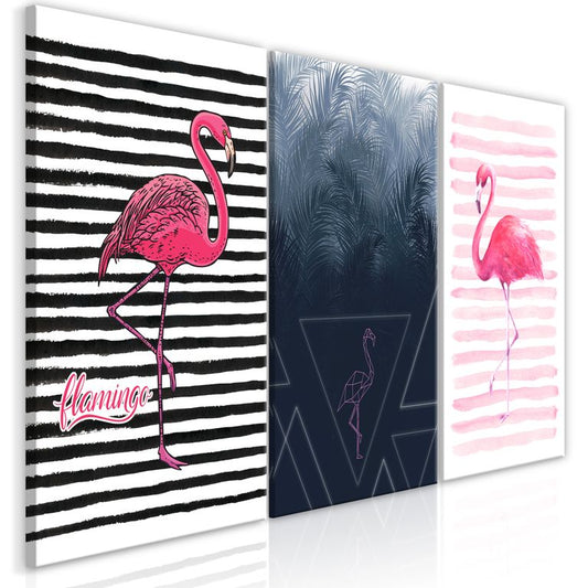 Wandbild - Flamingos (Collection)