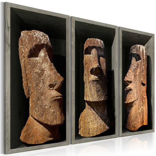 Wandbild - Moai (Easter Island)