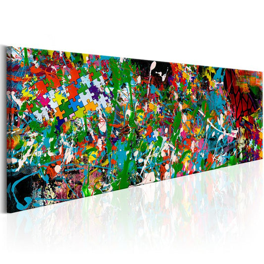 Wandbild - Artistic Puzzle