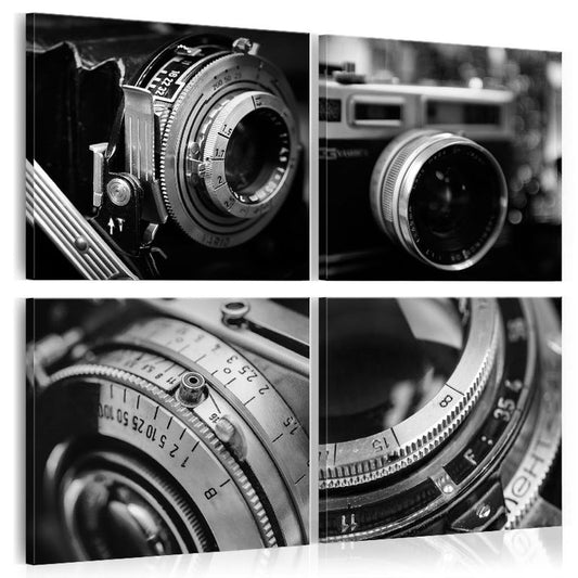 Wandbild - Vintage Cameras