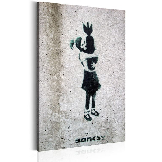 Wandbild - Bomb Hugger by Banksy