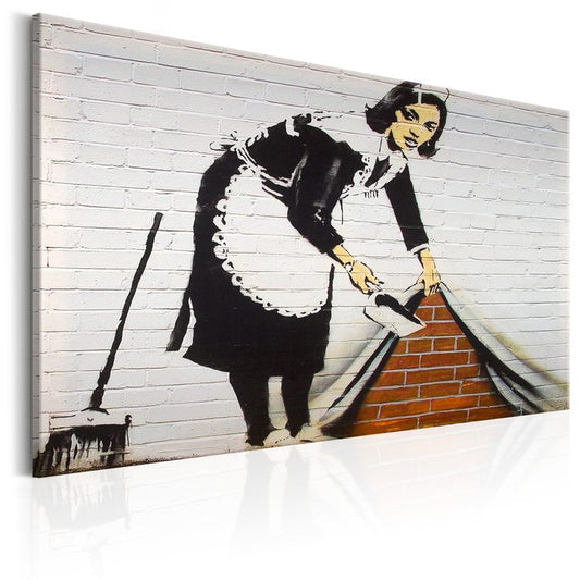 Wandbild - Maid in London by Banksy