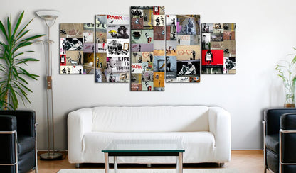 Wandbild - Art of Collage: Banksy IV