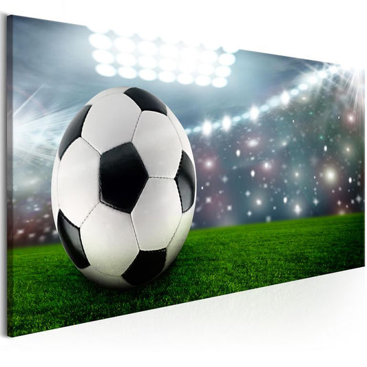 Wandbild - Kick-off (1 Part) Narrow 100x45 cm