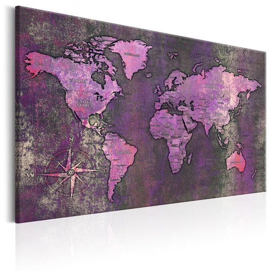 Wandbild - Amethyst Map