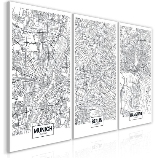 Wandbild - German Metropolises (Collection)