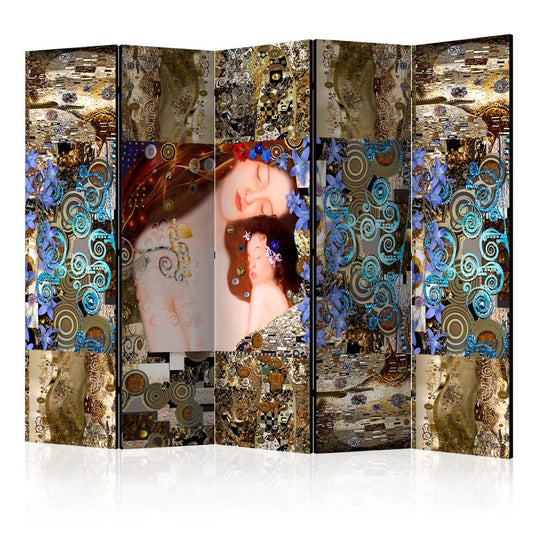 5-teiliges Paravent - Mother's Hug II [Room Dividers] 225x172 cm