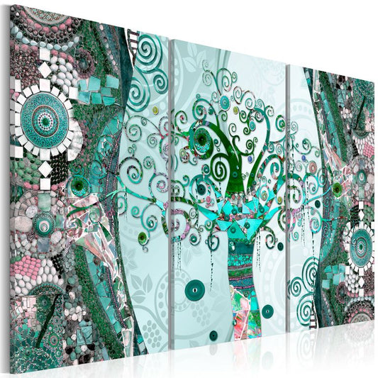 Wandbild - Emerald Tree