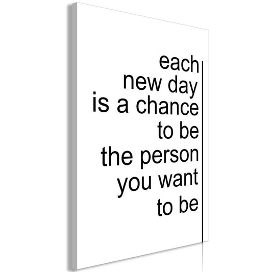 Wandbild - Inspirational Quotes (1 Part) Vertical