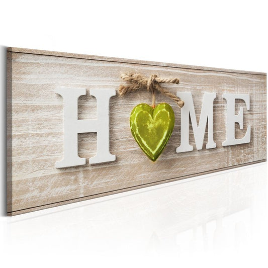 Wandbild - Home: Green