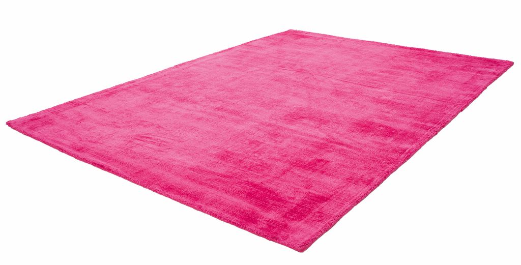 14920 Viskoseteppich Handgewebt Vintage Pink 80x150 cm - Froschkönig24