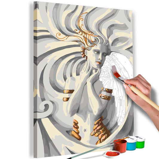 Malen nach Zahlen - Medusa 40x60 cm