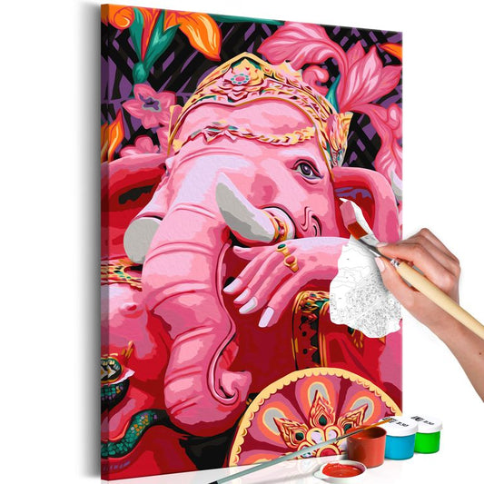 Malen nach Zahlen - Ganesha 40x60 cm