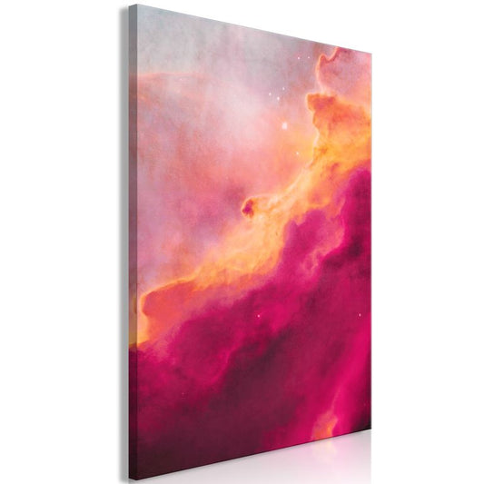 Wandbild - Pink Nebula (1 Part) Vertical