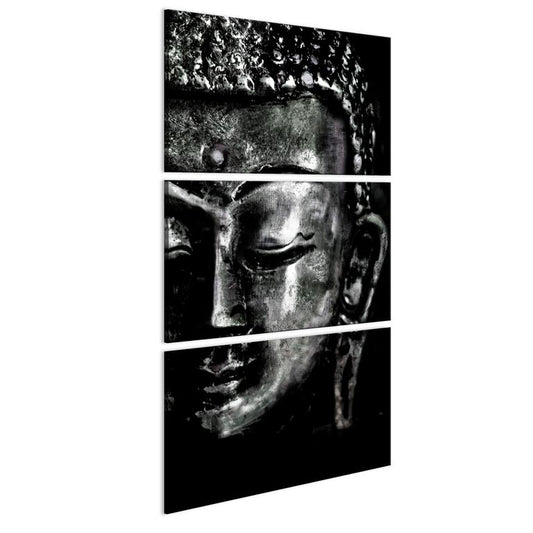 Wandbild - Grey Buddha