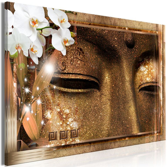 Wandbild - Buddha's Eyes (1 Part) Wide