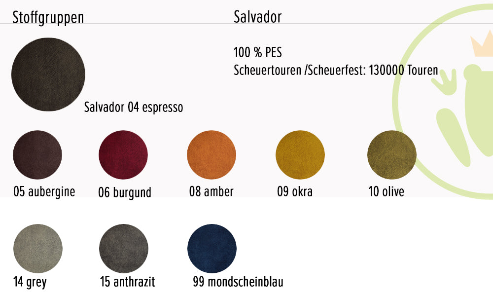 Mario B Polsterbett Doppelbett, Samt