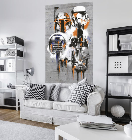 Vlies Fototapete - Star Wars Celebrate The Galaxy - Größe 120 x 200 cm