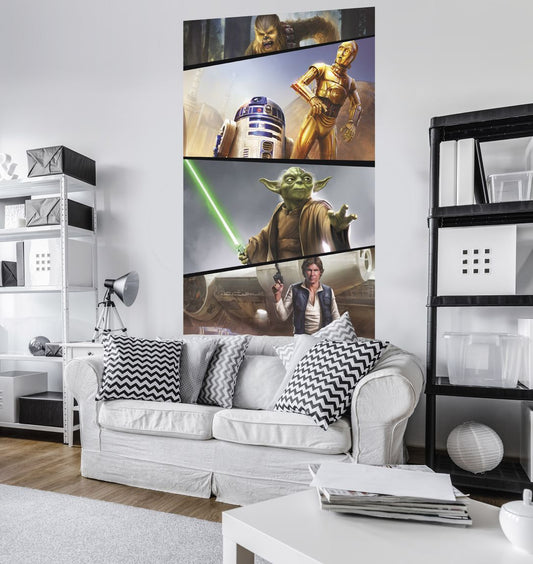 Vlies Fototapete - Star Wars Moments Rebels - Größe 120 x 200 cm