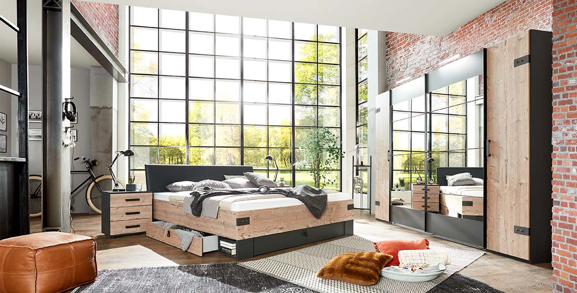 Serie Stockholm | Hersteller Wimex | Schlafzimmer online bestellen |  Günstig Möbel, Küchen & Büromöbel kaufen | Froschkönig24